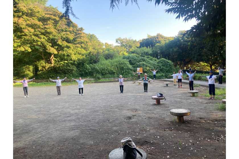 三ツ池公園ラジオ体操会